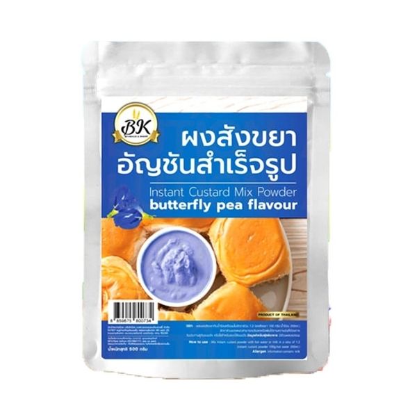 Bột custard vị hoa đậu biếc pha sẵn 100g