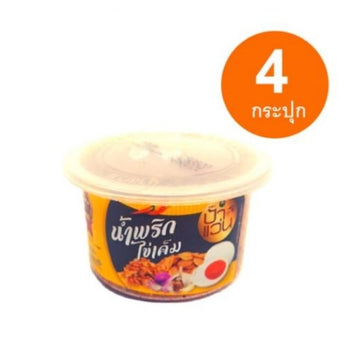 น้ำพริกไข่เค็ม 40g ( 4 กระปุก )