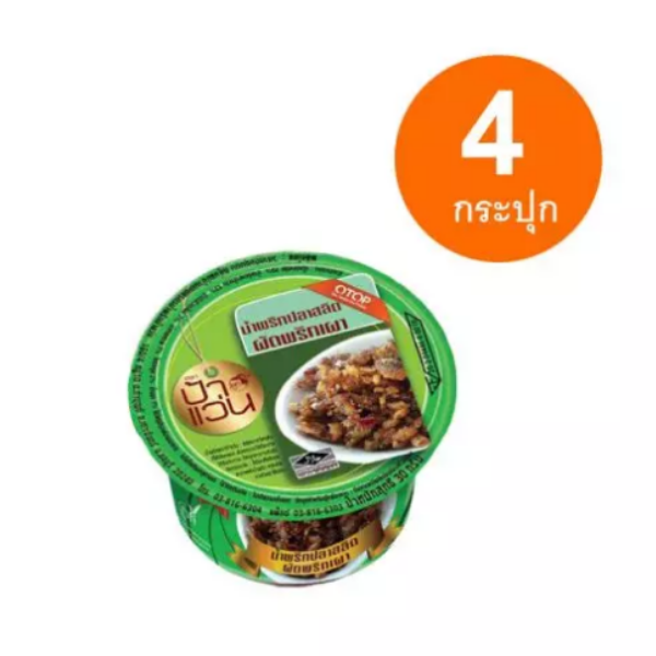 Mắm cá sặc xào ớt rang 30g ( 4 hũ )