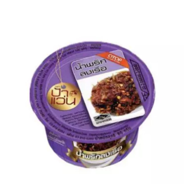 Chili paste with shrimp paste and pork 80g