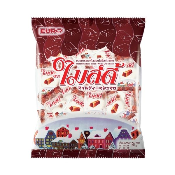 Chocolate-flavored marshmallows 120g