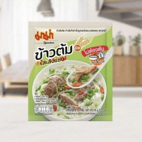 Tassen-Reisbrei im Beutel, Geschmacksrichtung würzige Leng-Suppe ( 35g x Packung mit 3 Beuteln )