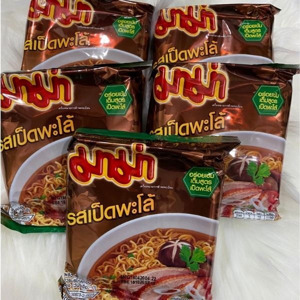 Mì ăn liền vị vịt hầm ngũ vị (55g x gói 6 gói)