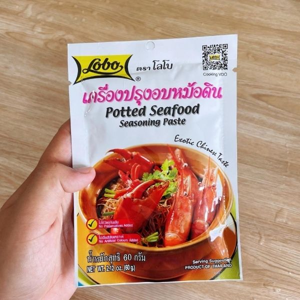 เครื่องปรุงอบหม้อดิน 60g ( แพค 6 ซอง )