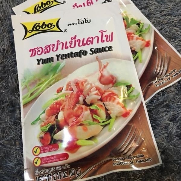 ซอสยำเย็นตาโฟ 60g ( แพค 6 ซอง )