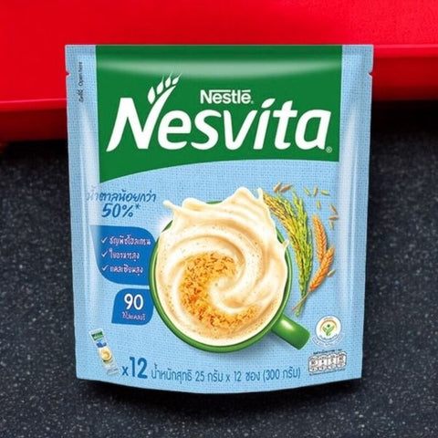Instant cereal beverage, less-sugar recipe, 25g (12 sachets per pack)