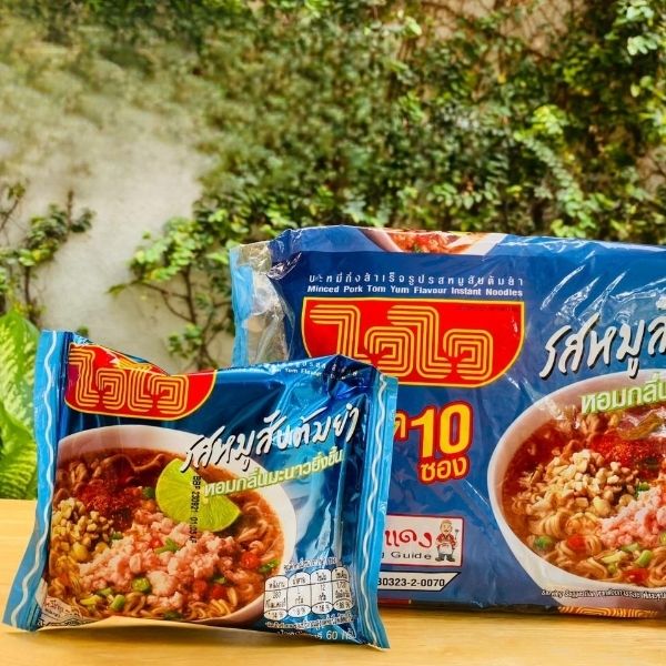 Mì ăn liền vị thịt heo băm Tom Yum 60g (gói 10 gói)