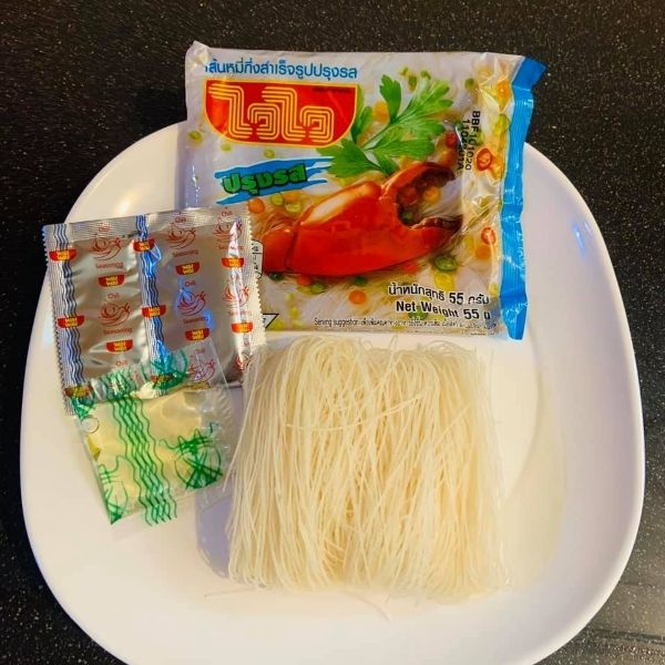 Gewürzte Reisnudeln 55g ( 6 Beutel pro Packung )