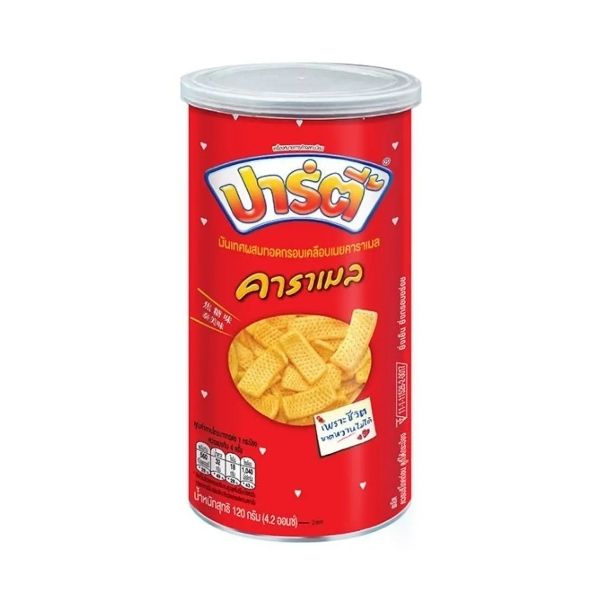 Frittierte Süßkartoffeln mit Karamellbutterüberzug 120g (Dose)