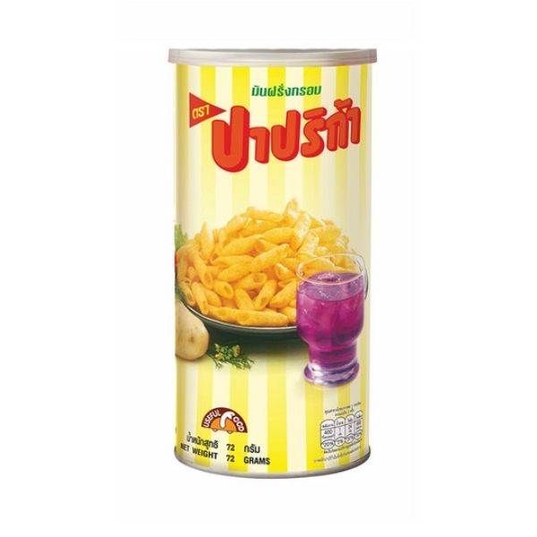Crispy potato snacks 72g (can)