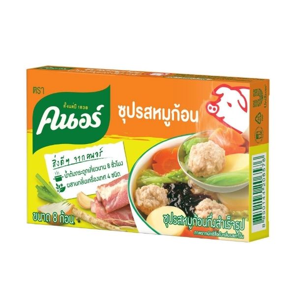 ซุปรสหมูก้อนกึ่งสำเร็จรูป 80g