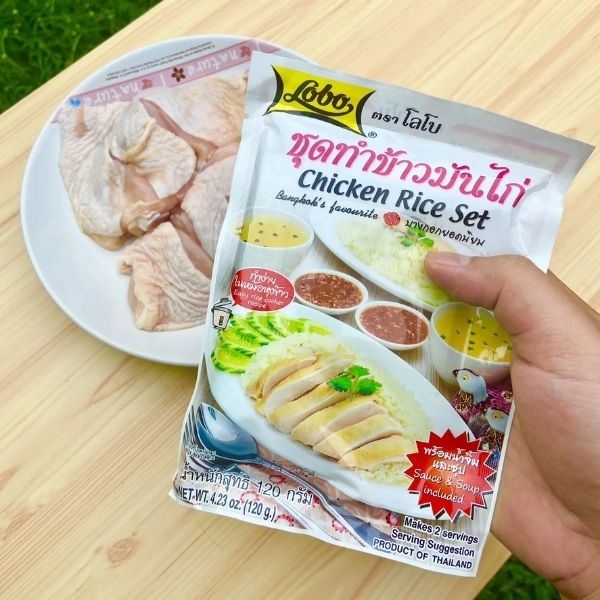 ชุดทำข้าวมันไก่ 120g ( แพค 6 ซอง )