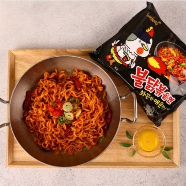 Mì ăn liền khô vị gà cay 140g ( 5 gói )