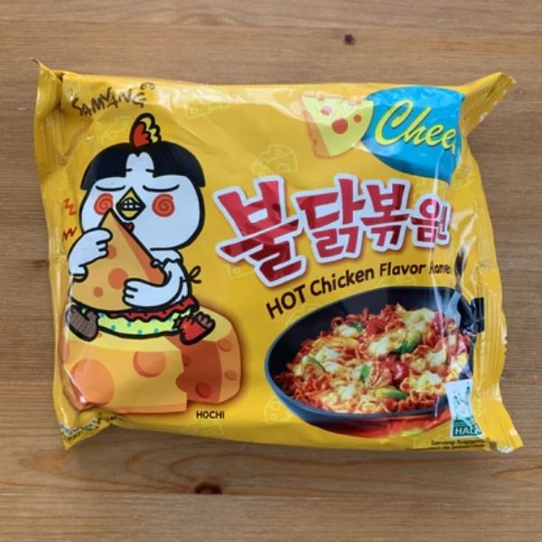Mì ăn liền khô vị phô mai công thức gà cay 140g ( 5 gói )