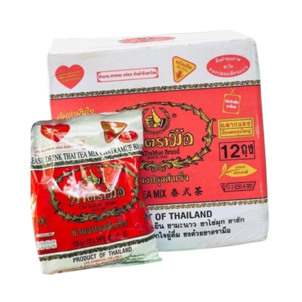 Thailändischer Tee nach Originalrezept, Beutel 400g (Karton mit 12 Beuteln)