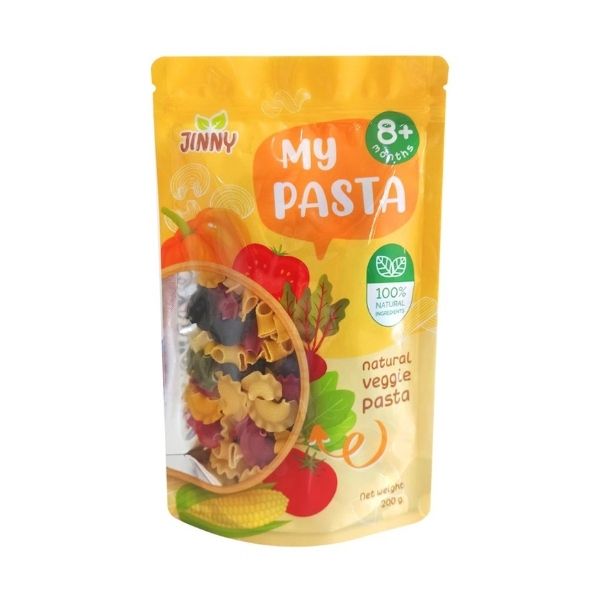 Mì pasta hình bướm trộn rau củ 5 màu 200g