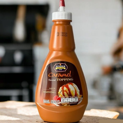 Topping đồ uống, topping kem, vị caramel 500g