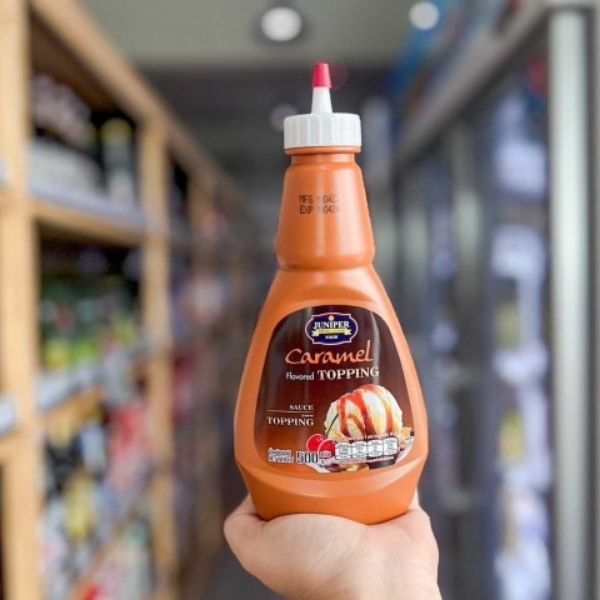 Topping đồ uống, topping kem, vị caramel 500g