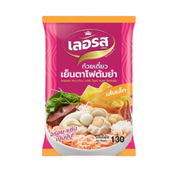 ก๋วยเตี๋ยวเย็นตาโฟต้มยำ เส้นเล็ก(สด) 130g