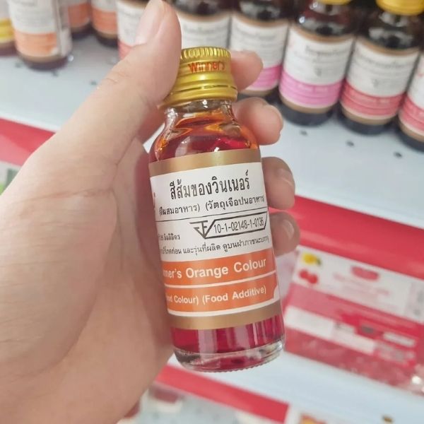 วินเนอร์ สีผสมอาหาร สีส้ม 28ml