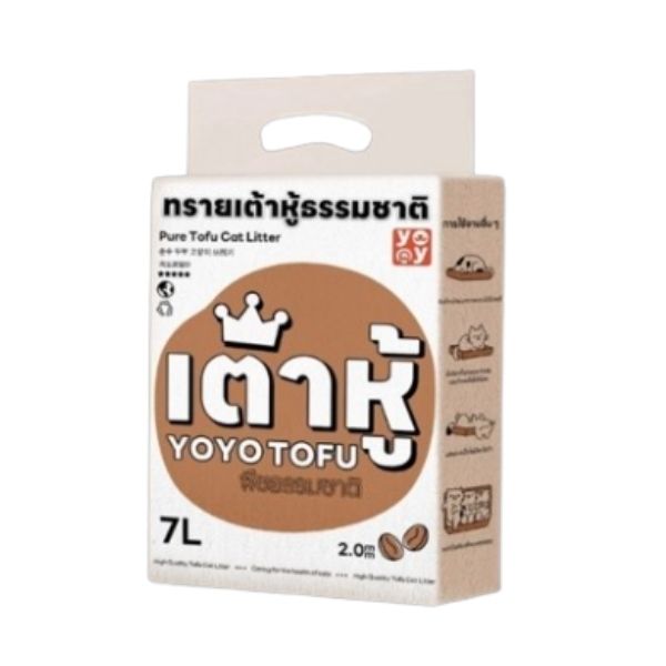 ทรายเต้าหู้ ออร์แกนิค100% กลิ่นกาแฟ 7L