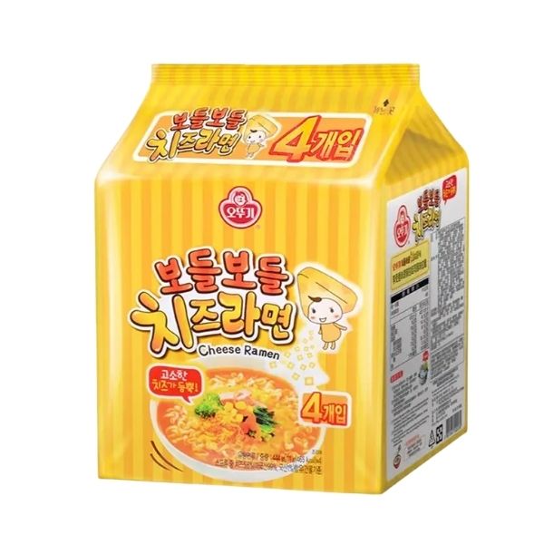 Mì ramen ăn liền vị phô mai 111g (gói 4)
