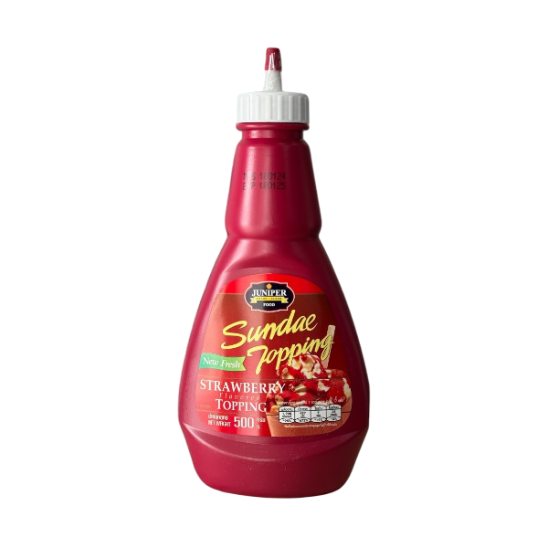 Topping đồ uống, topping kem vị dâu tây 500g