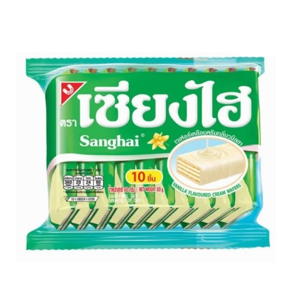 Bánh wafer phủ kem vị vani 60g