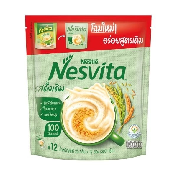 Instant cereal beverage, original recipe, 25g (12 sachets per pack)
