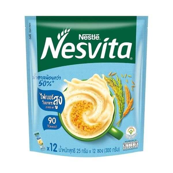 Instant cereal beverage, less-sugar recipe, 25g (12 sachets per pack)