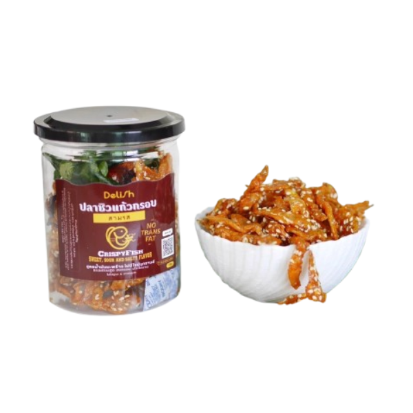 Knusprig gebratene Glasgrundeln, drei Geschmacksrichtungen, Kräuter 100g