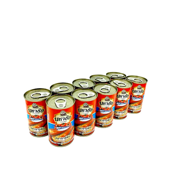 ปลาซาร์ดีนในซอสมะเขือเทศ 155g ( แพ็ค 10 )