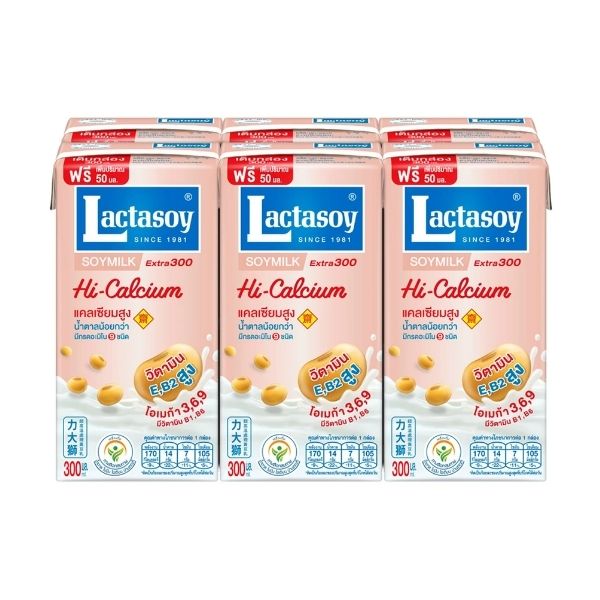UHT高钙豆奶 300ml（6盒装）