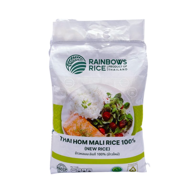 ข้าวหอมมะลิแท้ 100% (ข้าวใหม่) 10kg