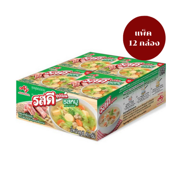 ซุปก้อน รสหมู ( 40g X 12 กล่อง )