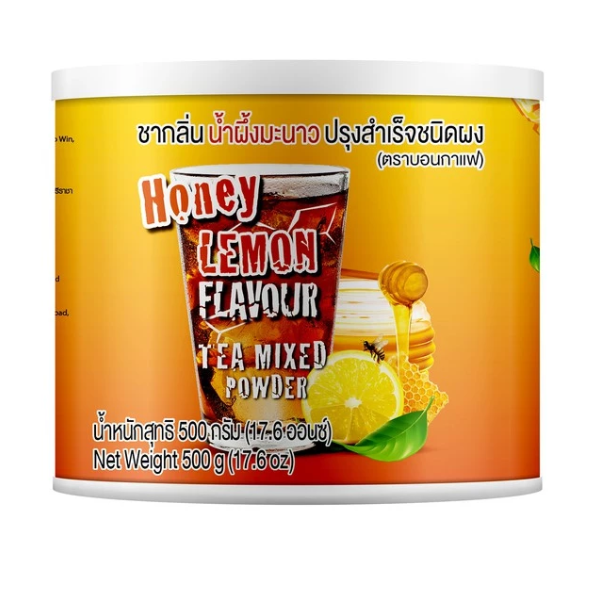 Trà hòa tan hương mật ong chanh dạng bột (lon) 500g