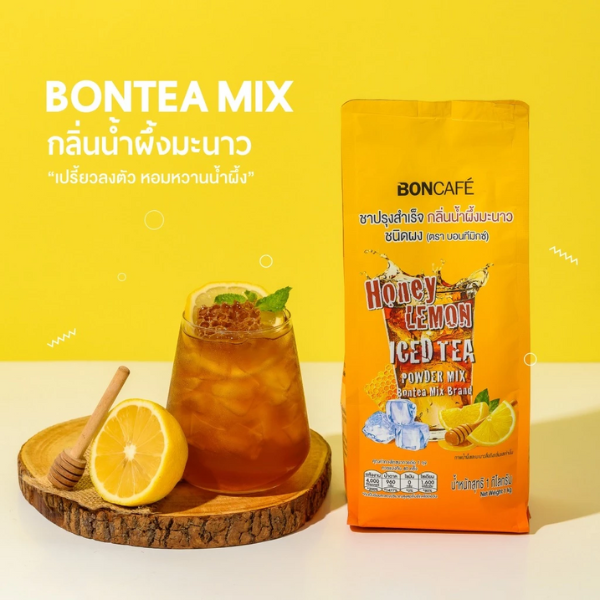 Trà hòa tan hương mật ong chanh dạng bột (túi nhôm) 1000g