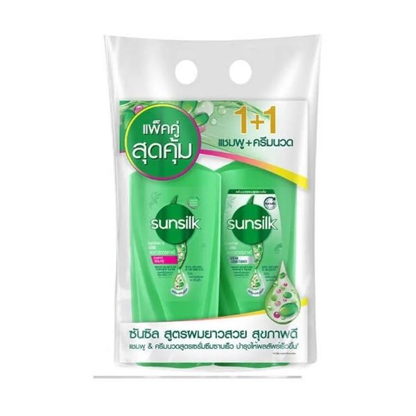 Healthier & Long Shampoo & Serum-Conditioner Active-Infusion 350ml ( 2 Flaschen pro Packung )