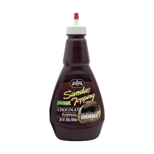 Beverage topping, ice cream topping, chocolate flavor 500g