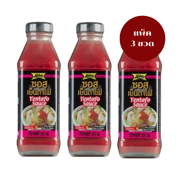 Yentafo-Sauce 220ml (Packung mit 3 Flaschen)