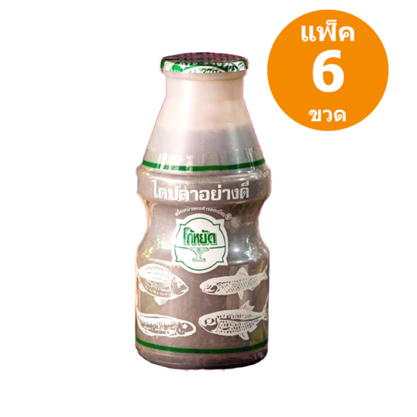 Mixed fish kidney sauce with green cap 200ml bottle pack of 6 for enhancing food flavor