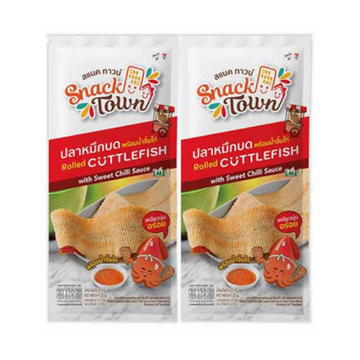 ปลาหมึกบดพร้อมน้ำจิ้ม 25g ( แพ็ค 2 )