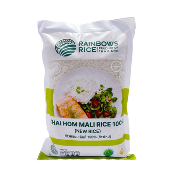 1000g bag of Thai Hom Mali Rice 100% new rice with natural fragrance and soft texture