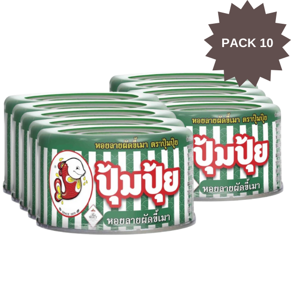 Nghêu xào kiểu say rượu 40g gói 10