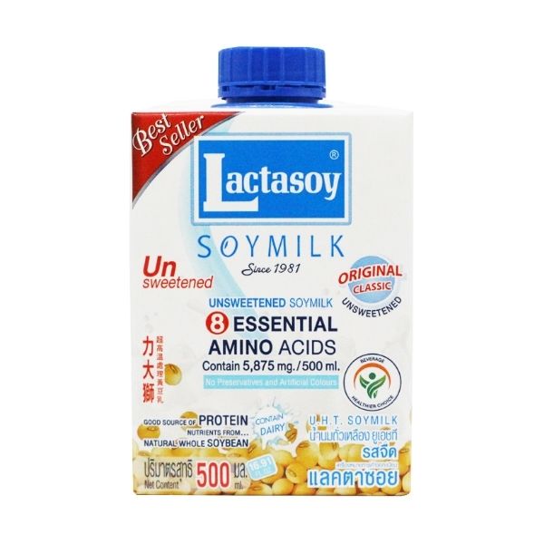 Sữa đậu nành tiệt trùng UHT vị nguyên chất 500ml