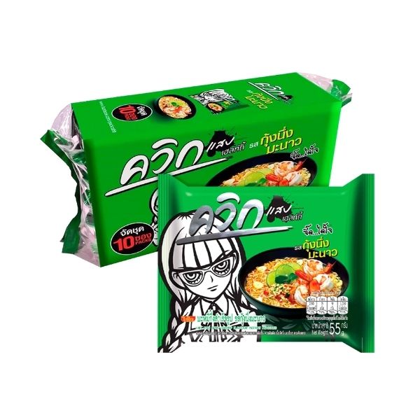 泡面，柠檬蒸虾味 55g（10袋装）