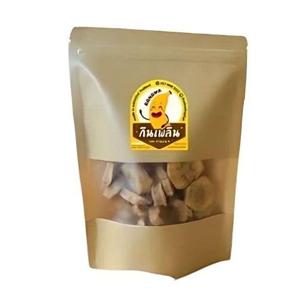 กล้วยหั่นหนึบ 200g ขนมขบเคี้ยวอบแห้ง รสชาติหวานธรรมชาติ