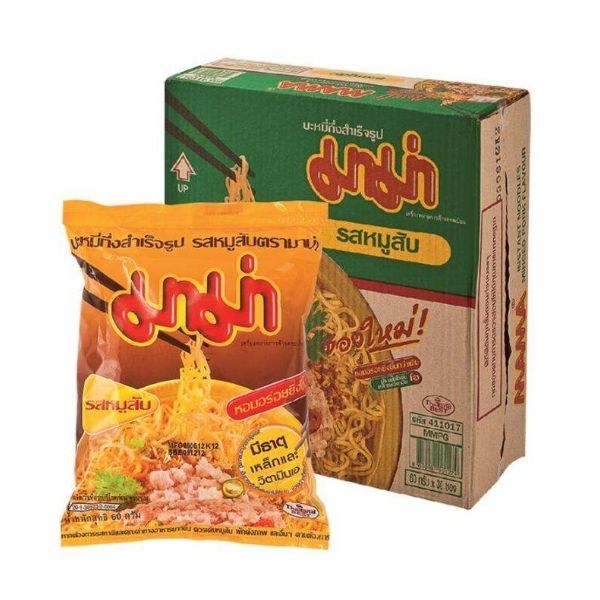 Instant noodles, minced pork flavor ( 60g x box of 30 sachets )