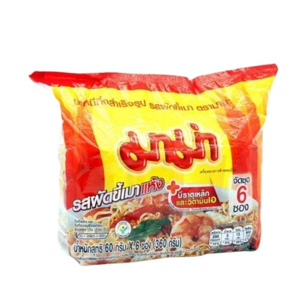 干炒酒风味方便面 (60g x 6袋/包)