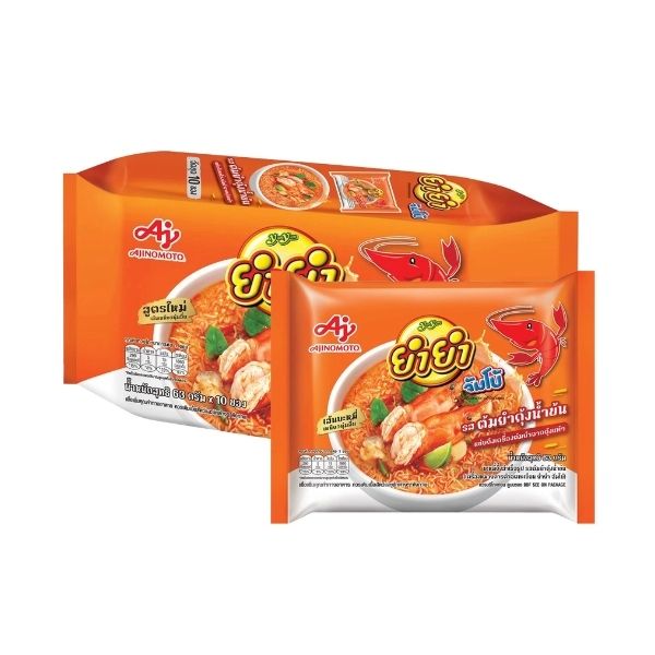 Mì ăn liền vị tom yum tôm nước đặc 63g ( gói 10 gói )